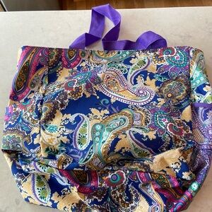 Colorful Paisley Tote Bag